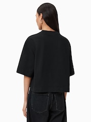 AllSaints Black Trip Lottie T-Shirt - Image 5 of 7