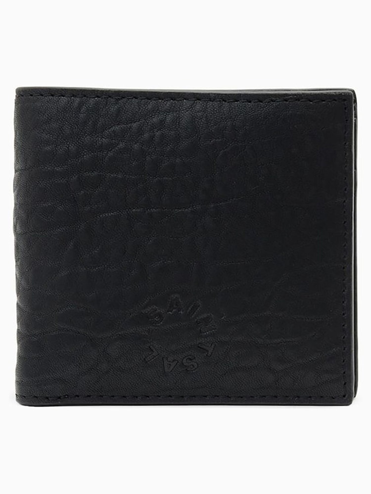 AllSaints Black Delph Haven Wallet - Image 1 of 4