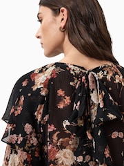 AllSaints Black Lissie Top - Image 2 of 6