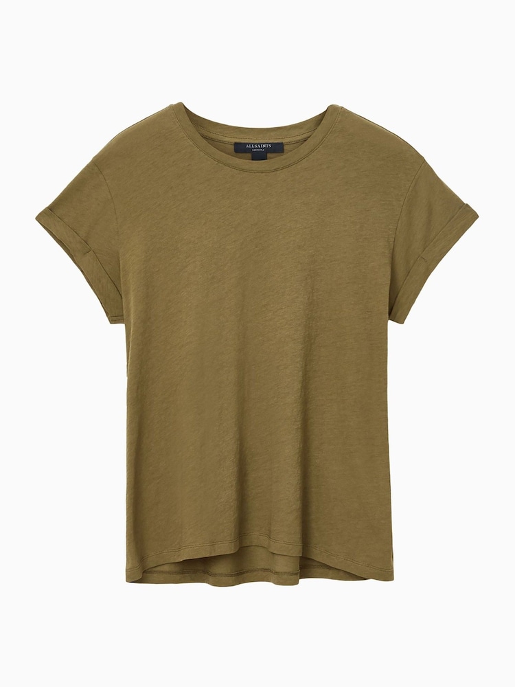 AllSaints Green Anna T-Shirt - Image 7 of 7 AllSaints Green Anna T-Shirt - Image 7 of 7
