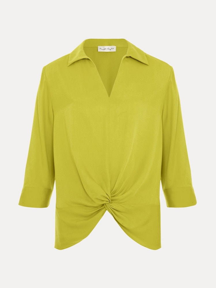 Phase Eight Green Clary Twist Shirt - Image 6 of 6 Phase Eight Green Clary Twist Shirt - Image 6 of 6