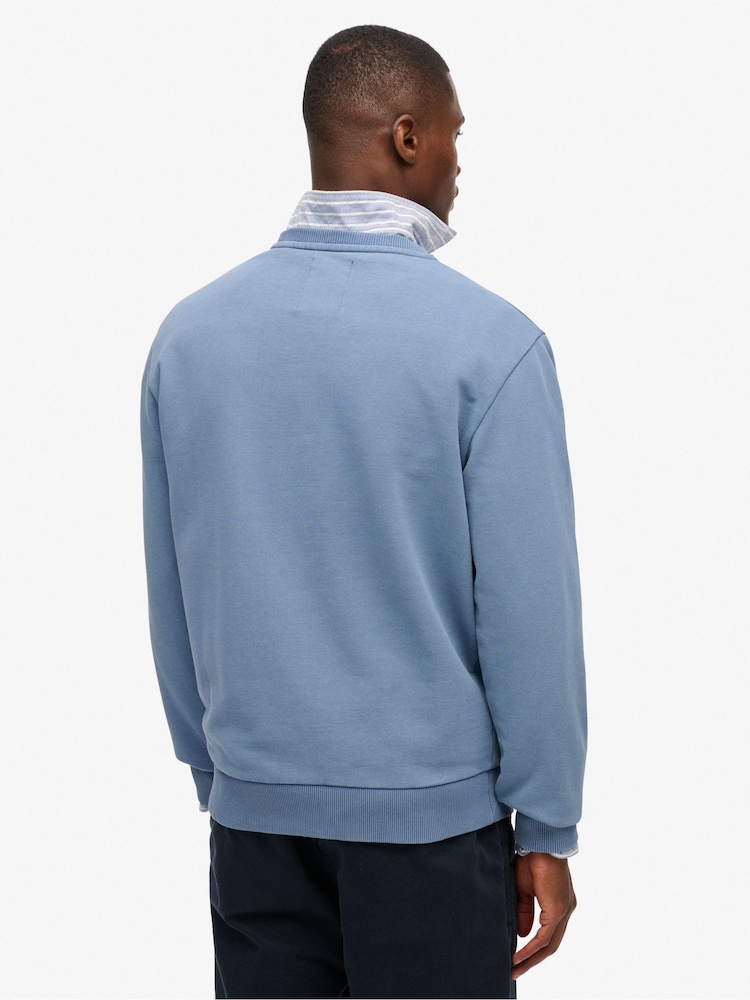 Blusa de moletom Superdry Athletic Essentials Crew - Imagem 2 de 4
