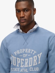 Blusa de moletom Superdry Athletic Essentials Crew - Imagem 3 de 4