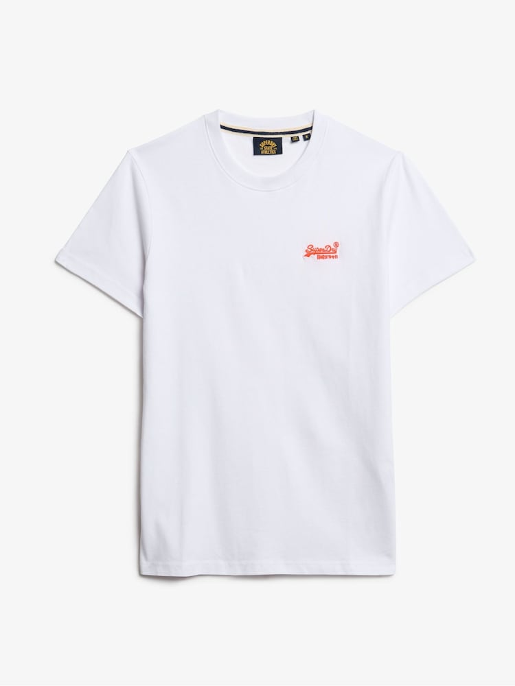 Superdry Black Cotton Essential Logo T-Shirts 3 Pack - Image 3 of 3
