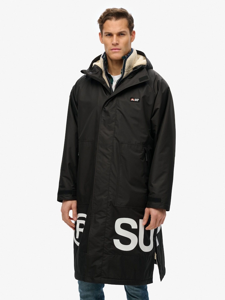 Superdry Black Superdry Robe - Image 1 of 7