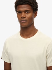 Superdry Cream Classic Essential T-Shirt - Image 4 of 6
