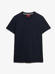 Superdry Black Cotton Essential Logo T-Shirts 3 Pack - Image 4 of 4