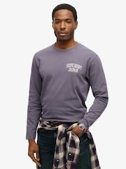 Camiseta de manga comprida Superdry Athletic Essentials - Imagem 1 de 1