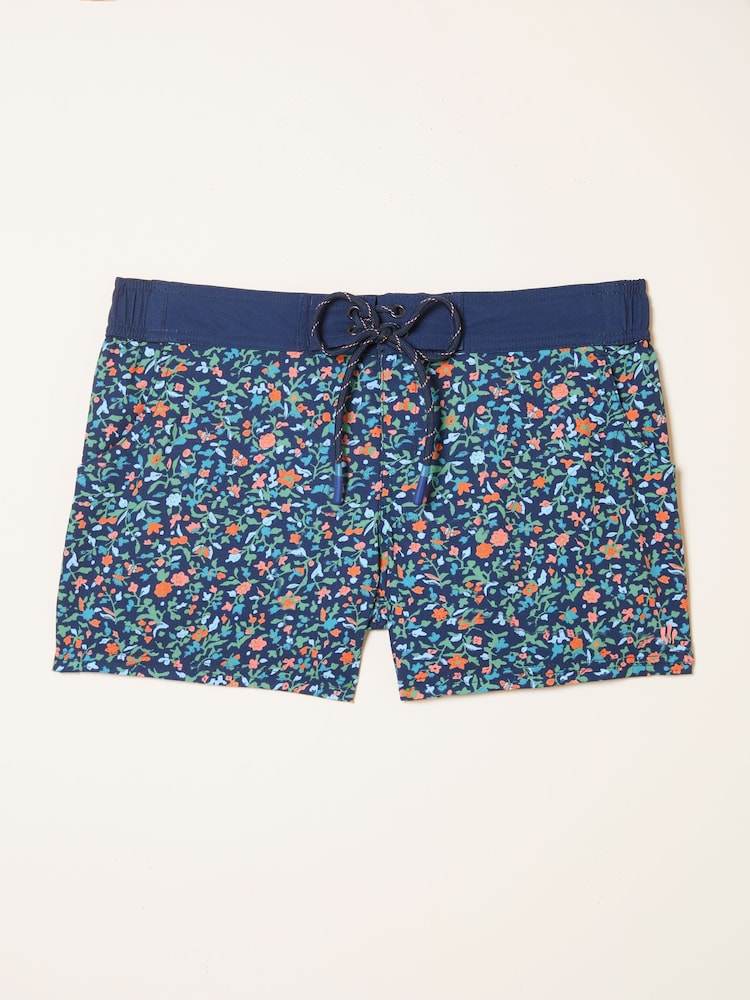 FatFace Hove Navy Surf Ditsy Board Short - Image 5 of 5