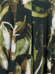 Evans Green Hanky Hem Smudge Print Top - Imagen 6 de 6