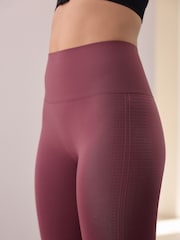 Black/Berry Seamfree Sport Leggings 2 Pack - Image 5 of 6
