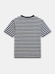 Mint Velvet Blue Striped Star T-Shirt - Image 7 of 8
