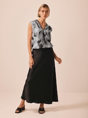Mint Velvet Grey Floral Print Blouses - Image 5 of 7