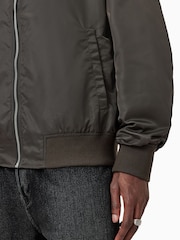 AllSaints Green Future Bomber Jacket - Image 6 of 8