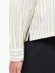 AllSaints White Stanley Long Sleeve Shirt - Image 7 of 7