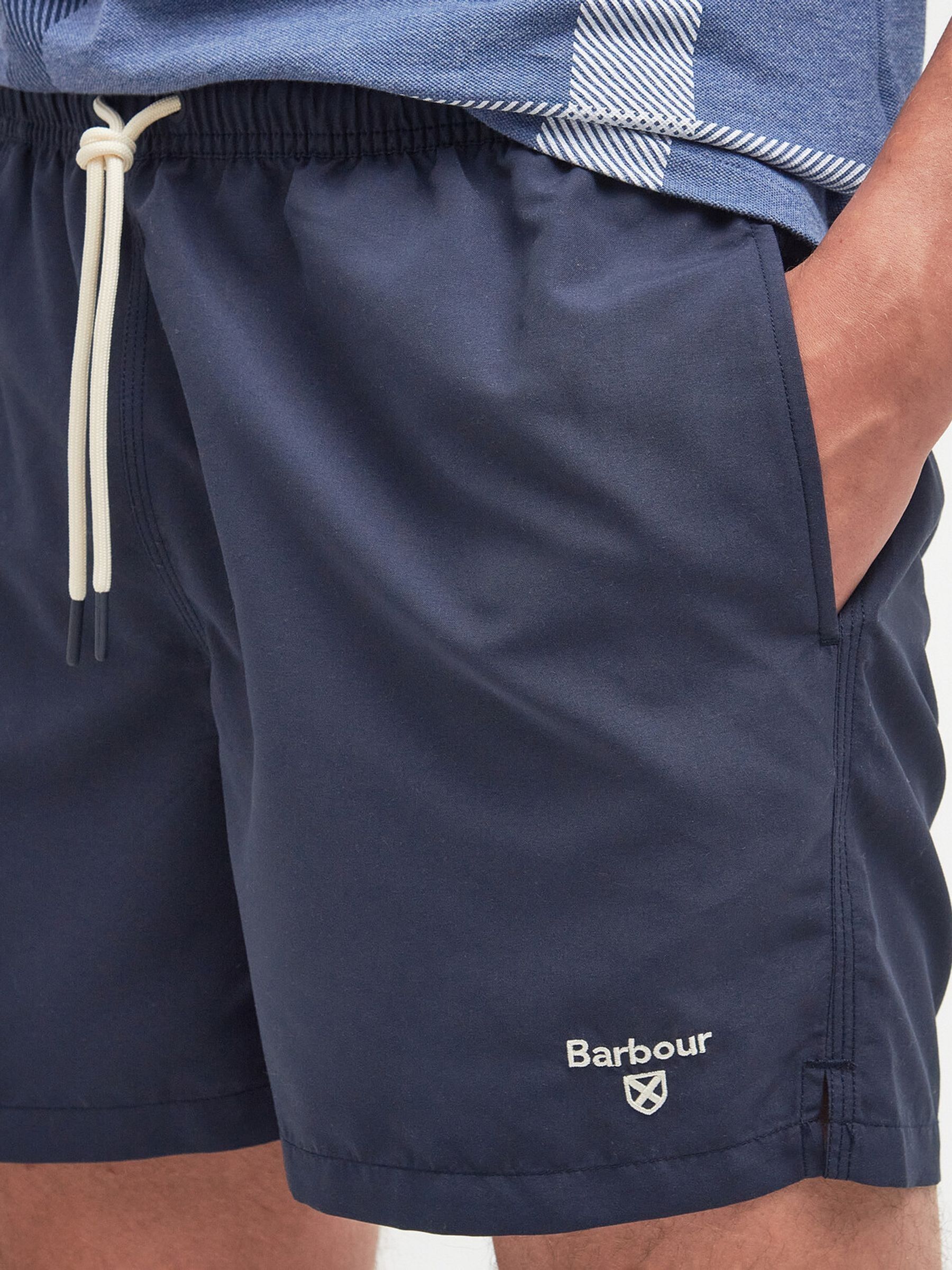 Buy Barbour® Navy Staple Swim Shorts from the Next UK online shop