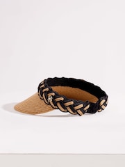 Seaspray Amelia Braided Visor Hat - Image 4 of 5