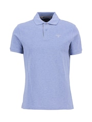 Barbour® Light Blue Classic Polo Shirt - Image 5 of 6