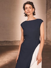 Mint Velvet Contrast Pleat Maxi Dress - Imagen 5 de 8