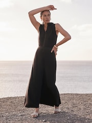 Mint Velvet Brown Knit Midi Dress - Image 1 of 8