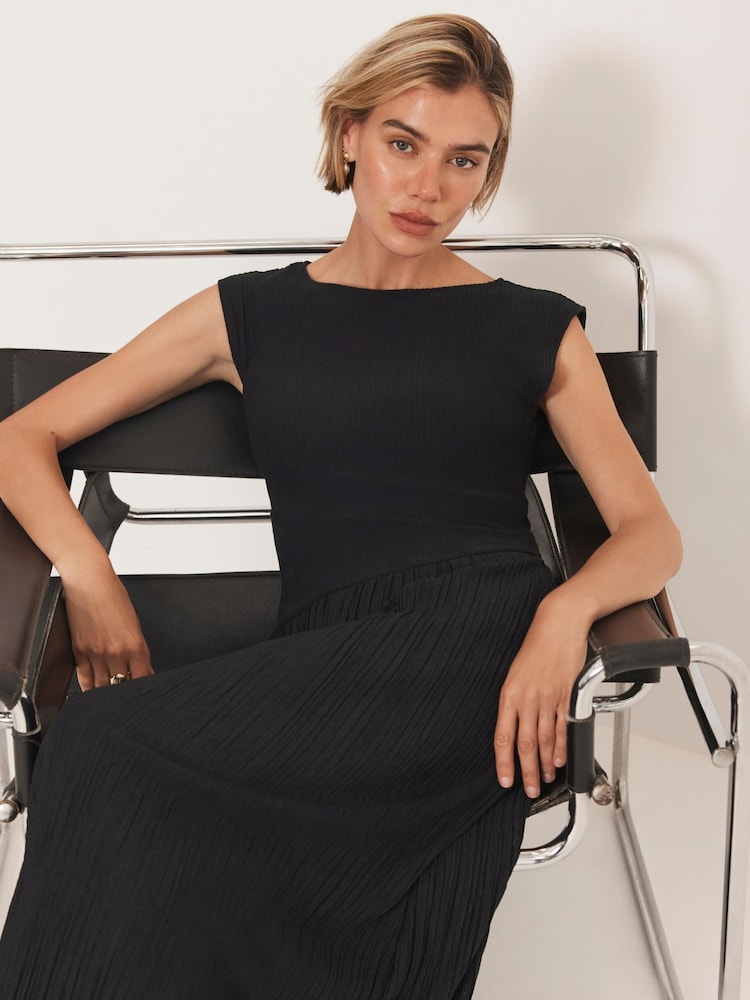 Buy Mint Velvet Blue Pleated Midi Dress from Next USA