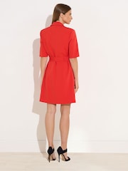 Star by Julien MacDonald Orange Belted Dress - Image 3 of 5