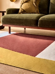 MADE.COM Multi Santos Flatweave Wool Rug - Image 2 of 5