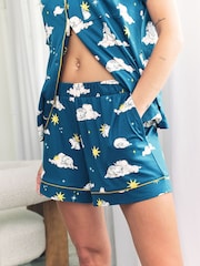 Chelsea Peers Celestial Bunny Print Short Pyjamas Set - Imagen 3 de 5