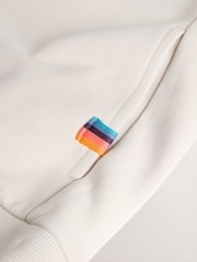 Paul Smith Junior Zebra Graphic Stone Hoodie - Image 11 of 11