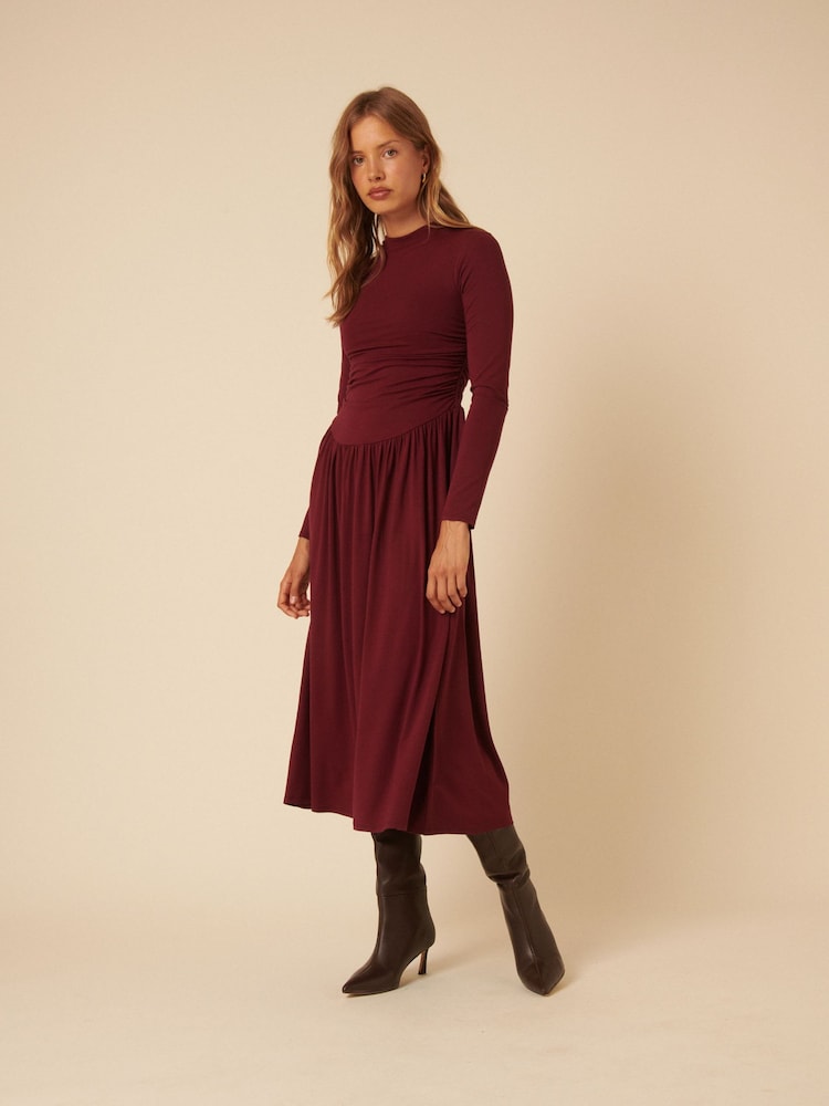 Nobodys Child Blue Aubrey Midaxi Dress - Image 1 of 5