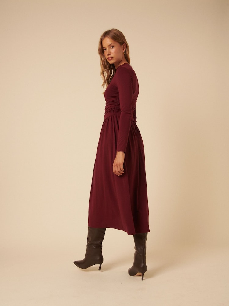 Nobodys Child Blue Aubrey Midaxi Dress - Image 2 of 5