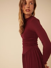 Nobodys Child Blue Aubrey Midaxi Dress - Image 3 of 5