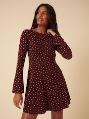 Nobodys Child Long Sleeve Tate Mini Dress - Imagem 1 de 5