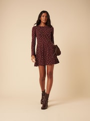 Nobodys Child Long Sleeve Tate Mini Dress - Imagem 3 de 5
