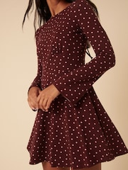 Nobodys Child Long Sleeve Tate Mini Dress - Imagem 5 de 5