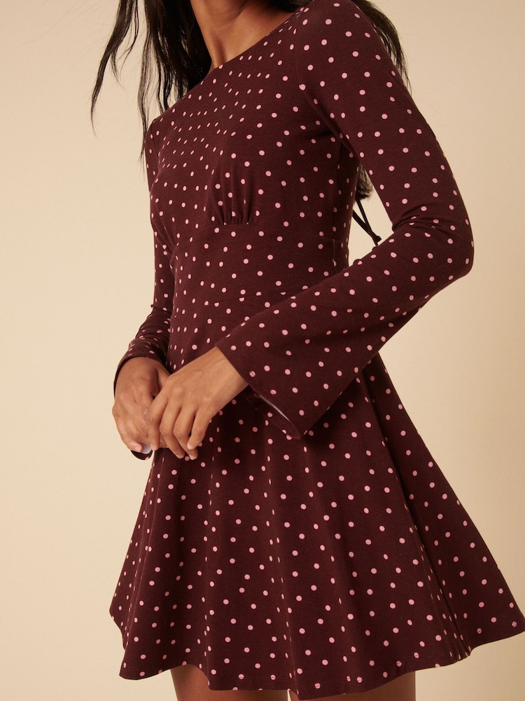 Nobodys Child Long Sleeve Tate Mini Dress - Imagem 5 de 5