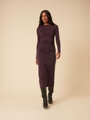 Nobodys Child LS Laurella Midi Dress - Slika 1 iz 5