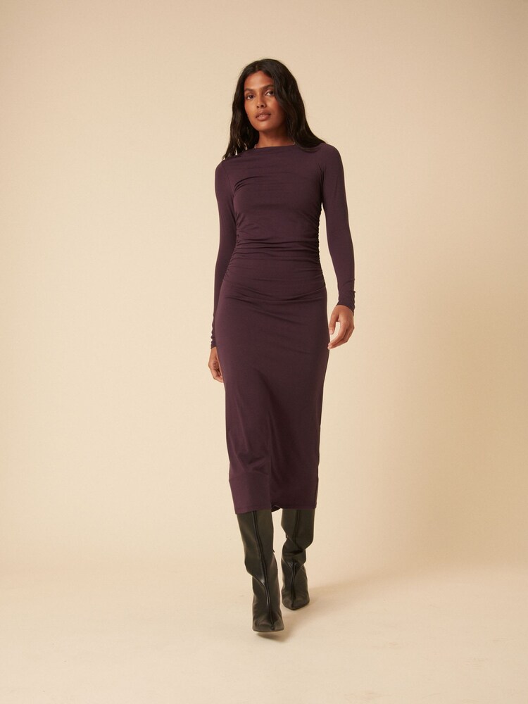 Nobodys Child LS Laurella Midi Dress - Slika 1 iz 5