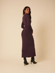 Nobodys Child LS Laurella Midi Dress - Slika 5 iz 5