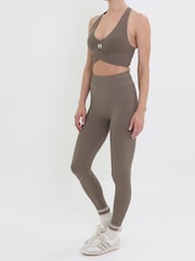P.E Nation Brown Restore Seamless Leggings - Image 3 of 4