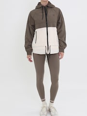 P.E Nation Brown Man Down Jacket - Image 2 of 4