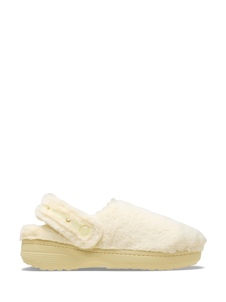 Crocs Cream Classic Unforgettable Clogs - Image 1 of 1 Crocs Cream Classic Unforgettable Clogs - Image 1 of 1