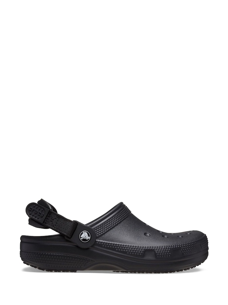 Crocs Black Classic Work Clogs - Image 1 of 1