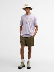 Barbour® Light Purple Westbury Relaxed Fit Graphic T-Shirt - Image 2 of 6