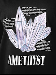 Yours Curve Limited Crystal T-Shirt - Imagem 4 de 5