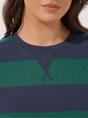 Yours Curve Blue Heavyweight Throw On Dress - Image 4 of 5