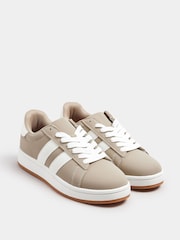 Marrón - Yours Curve Wide Fit Padded Skate Trainers - Imagen 2 de 5