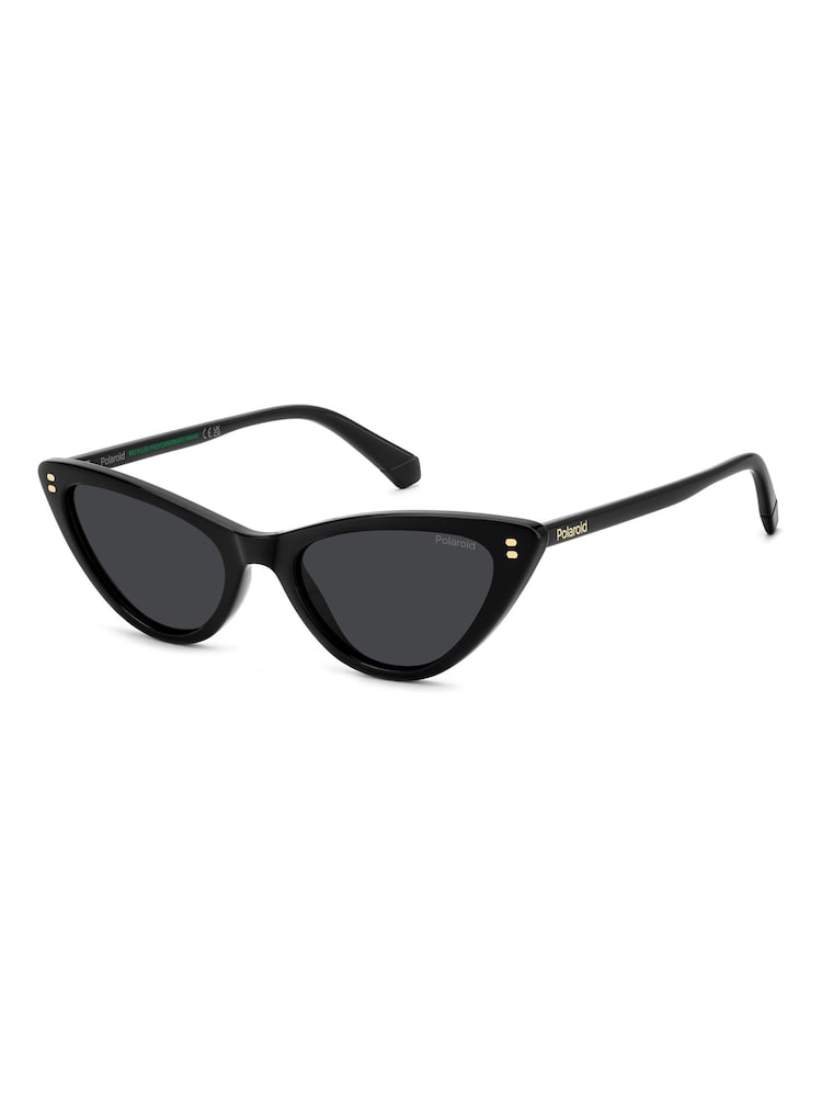 Polaroid Cat Eye Black Sunglasses - Image 1 of 6