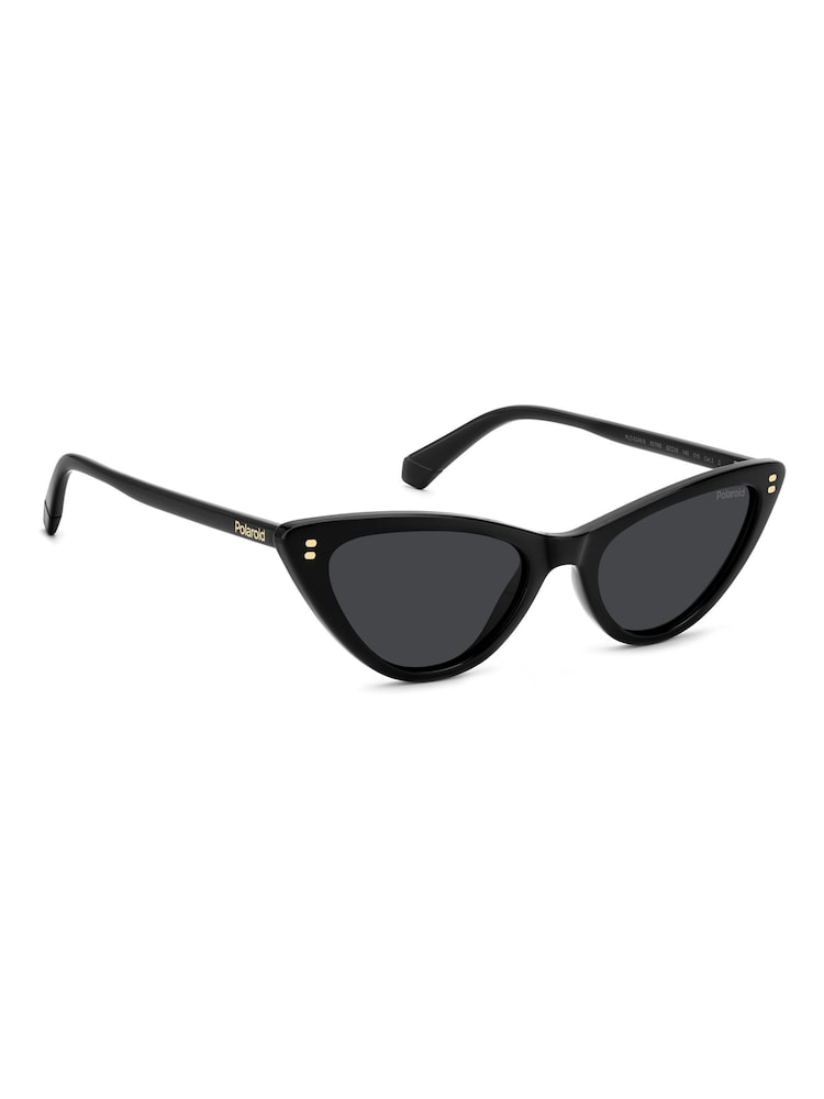 Polaroid Cat Eye Black Sunglasses - Image 2 of 6
