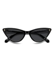 Polaroid Cat Eye Black Sunglasses - Image 4 of 6